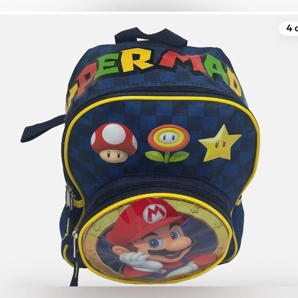 Super Mario Mini Backpack - Blue kids